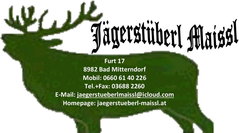 Logo vom Jägerstüberl Maissl/Peer